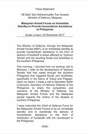 8th defendant's statement of defence. Press Statement Yb Dato Seri Angkatan Tentera Malaysia Facebook