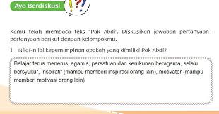 Setelah itu, ceritakan kembali isi bacaan yang berjudul peran pelajar dalam mengisi kemerdekaan. Subtema 1 Pembelajaran 3 Hal 24 29 Kls 6 Tema 7