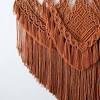 Mizi wall hanging unique boho macrame with tassels and knots on natural jute and cotton free shipping australia. 1