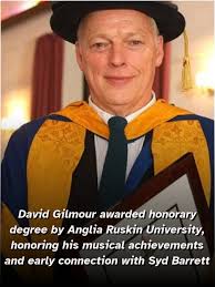 Anglia Ruskin University awards honorary doctorate
