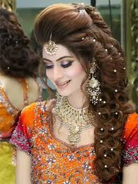 Wear your bob in a mini updo, or style your pixie with extra pizzazz. 20 Modern Hairstyles For Lehenga Choli Styles At Life