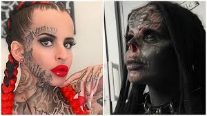 Tatuadora documenta su impresionante transformación corporal desde 2021