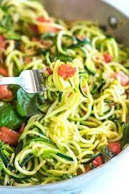 Guilt Free Garlic Parmesan Zucchini Noodles Pasta Recipe Zoodle Recipes Zucchini Pasta Recipes Veggie Dishes