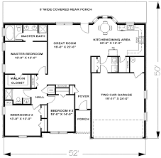 Plan 2554dh L Shaped Living Area In 2020 House Plans House Plans And More Barndominium Floor Plans