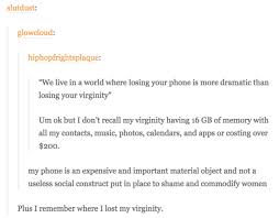 This Takedown Of The Useless Social Construct That Is Female Virginity Hilarious Tumblr Posts Words