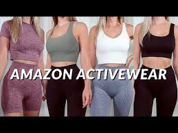 If there's one trend that's defining fashion in 2020, it's athleisure. Amazon Activewear Try On Haul The Best Lululemon Gymshark Dupes Youtube