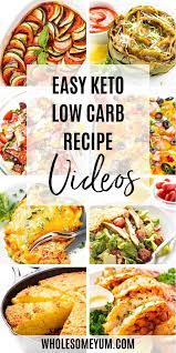 Keto Low Carb Recipe Videos Low Carb Recipes Low Carb Soup Recipes Food Videos