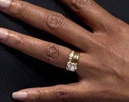 Michelle Obama Rocks Kimberly Mcdonald Jewelry At The 2013 Inaugural Ball Pricescope Kimberly Mcdonald Jewelry Celebrity Engagement Rings Wedding Rings For Women