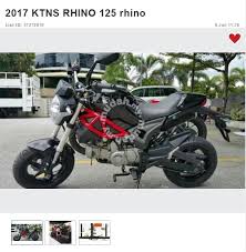 Ktns rhino 125 clear stock promo last unit. Ray Superbike Ktn Rhino