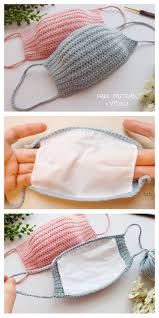 Face Mask Free Crochet Patterns Paid Video Diy Magazine Crochet Faces Crochet Mask Free Crochet Pattern