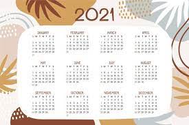 Hand Drawn New Year 2021 Calendar Creative Calendar How To Draw Hands Calendar