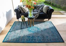 61 free delivery by amazon Fading World Medallion Grey Turquoise 8255 Louis De Poortere Store