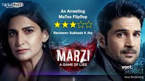 Review Of Voot Select Series Marzi An Arresting Metoo Flipflop Iwmbuzz Flip 2019 all episodes in hindi imdb ratings: review of voot select series marzi an