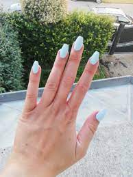 Convient pour les ongles naturels, les ongles en gel uv / led, les faux ongles, les ongles en acrylique, les pointes d'ongles, etc. Ongles En Gel Couleur Bleu Pastel Ballerine Ongles En Gel Couleur Pastel Ongles En Gel Bleus Vernis A Ongles