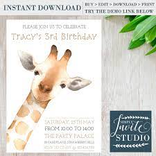 Pin On Quinn S Giraffe Party