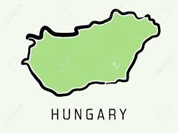 Download the free graphic resources in the form. Hungary Simple Map Outline Simplified Country Shape Map Vector Royalty Free Cliparts Vectors And Stock Illustration Image 86140689
