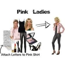 Pair it with a pink dress and tights, and you have a unique, handmade halloween. Pink Ladies Jacket Diy