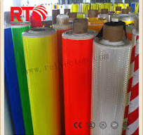 High Quality PVC Prismatic Retroreflective Sheet For Traffic ...