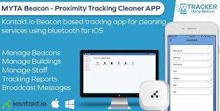 Myta Beacon Proximity Tracking Cleaning Ios App Nulled Free Download Tracking App App Ibeacon