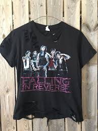 Check spelling or type a new query. Falling In Reverse Shirt Concert Shirt Band Tee Cropped Etsy Concert Shirts Reverse Shirt Falling In Reverse