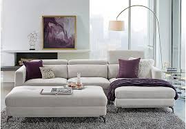 Sofia Vergara Sorrento Dove 2 Pc Sectional Beds Gray Sectional Living Room Sets Living Room Sets Furniture Living Room Sectional
