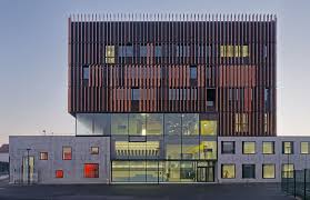 Gallery Of Mantois Technology Centre Badia Berger Architectes 3 Facade Architecture Architecture Details Architecture Exterior