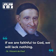 Today we celebrate the Feast Day of St. Vincent de Paul, a man whose life  was a testament to compassion in action. Born in 1581, Vincent devoted  himself to serving the poor,