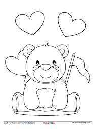 Best 25 bear coloring pages ideas on pinterest. Cute Teddy Bear Coloring Page Kidzezone