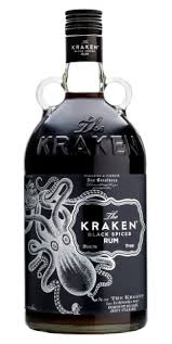 The kraken rum is imported black spiced rum from the caribbean which is named for the sea beast of myth and legend made famous by film, the clash of the titans. Kraken Black Spiced Rum