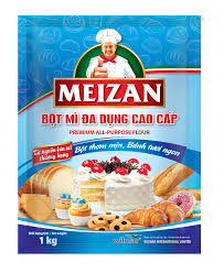 Clean eating organic unbleached plain flour/ all purpose flour 500g. Meizan Vietnam Flour Mills Limited Vfm