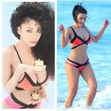 She has not revealed who she is currently dating. Dencia Vs Kim Kardashian In Agent Provocateur Mazzy Bandage Bikini Who Wore It Better Onobello Com