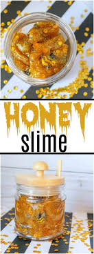 Honey Slime Glitter Slime Slime Ingredients Slime