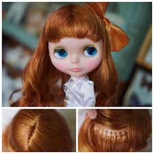 dollrepair #kennerblythe #kenner #blythe #jofodoll  刘海红k。去黄，腮红，头发翻新部分植发，整体还是有点少，所以给烫了个大卷| Kenner, Character, Disney