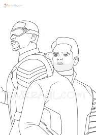 Maybe you would like to learn more about one of these? The Falcon And The Winter Soldier Coloring Pages Free Printable