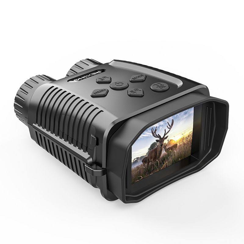 REXING B1 Mini – 1080p Night Vision Mini Digital Binoculars – Travel Infrared Binoculars Save Image And Video w/ Viewing Screen