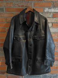 ３０ s hercules horsehide carcoat メンズファッション ヴィンテージジャケット メンズレザージャケット