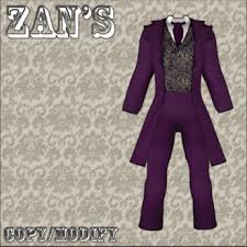 Men also wore corsets and with time, cinching of. Second Life Marketplace Zan S Victorian Male Suit Purple