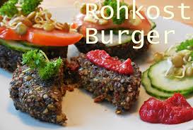 Rohkost Rezept Gekeimte Linsen Burger Nordischroh In 2020 Linsen Burger Rohkost Rezepte Rohkost