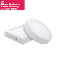 Led panel light lampu downlight led putih inbow bulat tipis 5w 6w 12w. Led Down Lights