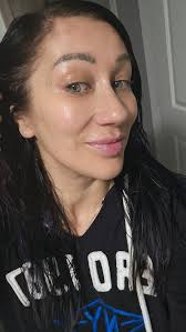 Evening skincare routine with facial mask