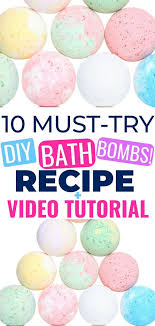 Easy Diy Bath Bomb Recipe And Step By Step Video Tutorial Whether You Like Your Diy Bath Bombs Scented Bath Bombs Diy Diy Bath Products Bath Bombs Diy Recipes