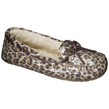 Womens Chaia Moccasin Slipper Leopard Print Bought This