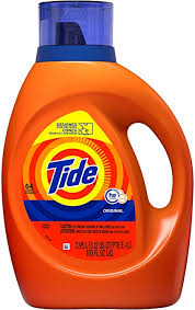 When it comes to stains on white clothes, bleach acts as your second line of defense after rinsing out the stain with water. Amazon Com Tide Liquid Laundry Detergent Original 64 Loads Health Personal Care