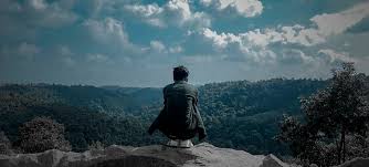 Free for commercial use ✓ no. Hd Wallpaper Mountain Landscape Outdoor Cloud Cloudscape Boy Man Sad Wallpaper Flare