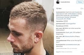 Jordan henderson is a professional english footballer who started his career with the professional football club sunderland in 1998 in their youth team and has prospered enough to become the captain. Liverpool Star Adam Lallana Shows Off Hairstyle Ahead Of Clash Against Manchester United Daily Mail Online