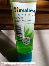 Himalaya Herbals Purifying Neem Face Wash Review Beauty And Makeup Matters Face Wash Diy Acne Face Wash Acne Face Wash