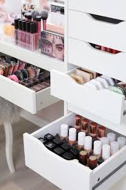 Tidyups Dividers For Foundations Make Up Organizer Aus Acryl Fur Ikea Alex Malm Und Andere Schminktische Make Up Organizer Ikea Aufbewahrung Schrank