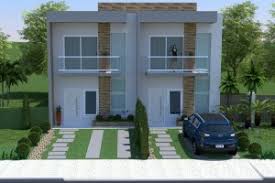 This house floor plan divided into two units. Two Storey Duplex Estimation Qs