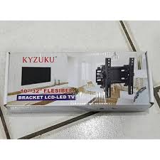Bracket tv ini bisa menahan beban tv mencapai 20 kg. Bracket Breket Braket Tv Lcd Led Kyzuku 10 32 Inch Shopee Indonesia
