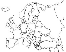 (there are even more to be found!) click below to see a larger version of this blank map. Europe Continent Coloring Page Europe Map Coloring Pages Coloring Pages For Teenagers